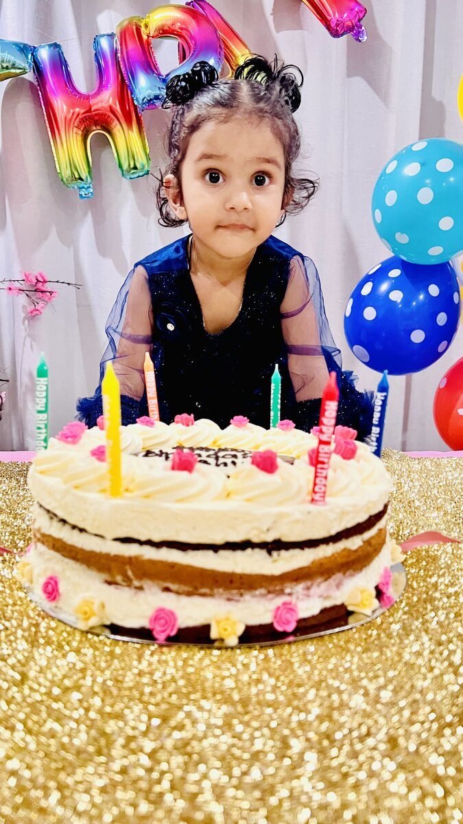 Yashvi birthday cake